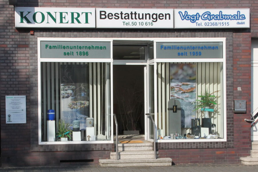 Konert Bestattungen, Geschäftsstelle Herten